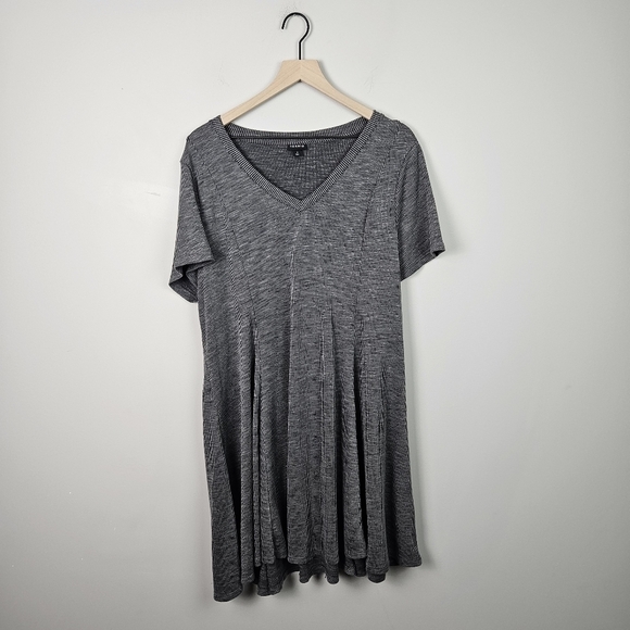 Torrid Mini Rib Knit Fit And Flare Dress 1 - Picture 2 of 9